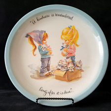 VTG Gigi Collectors Edition Plate A Kindness Is Remembered Long After USA 1972 picture