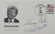 Pres. Jimmy Carter & Vice Pres. Walter Mondale Signed 1976 Election Day Cover picture