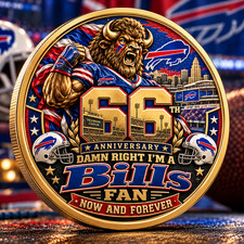 Buffalo Bills 66th Anniversary Commemorative Coin picture
