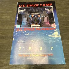 Vintage 1987 U.S. Space Camp Academy Official Application Booklet NASA Alabama picture