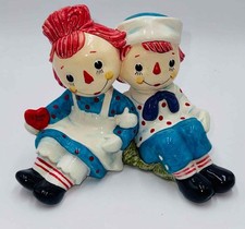 Vintage Raggedy Ann & Andy CERAMIC BANK, 8