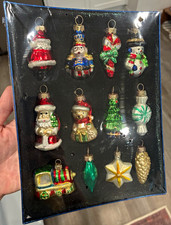 Vintage y2k small Christmas ornaments Thomas Pacconi style READ  picture