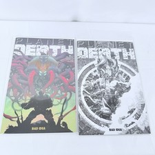 Planet Death #0 SDCC Variant & 2 Lot Bad Idea 2024  Rare HTF picture