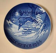 1964 Bing and Grondahl Collector’s Christmas Plate – The Fir Tree & Hare picture