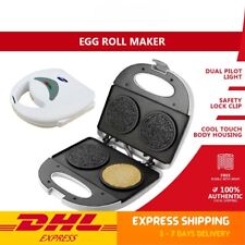ELECTRIC MOLD PANALUX WAFFLE EGG ROLLS KUIH KAPIT MAKER HIGH QUALITY picture