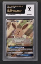 ACE 9 EEVEE GX 2019 Black Star Promo #SM233 Pikachu GX & EEVEE GX Pokemon Card picture