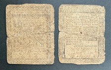 Benjamin Franklin–Printed Pennsylvania Colonial Currency, 1757 — Fifteen picture