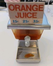 VINTAGE miniature novelty drink dispenser featuring an 