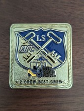 2026 Authentic U.S. Navy Blue Angels Supply Challenge Coin - 80th Anniversary  picture