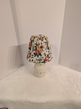 Vintage Longaberger Woven Traditions Heritage Green Lamp With Garden Splender... picture