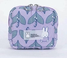 Miffy Dick Bruna Pouch Bell Blossoms Design NEW. Combine & Save Shipping $$ picture