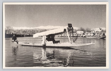 RPPC Postcard Shikara Boat Dal Lake Srinagar Kashmir India Forte picture
