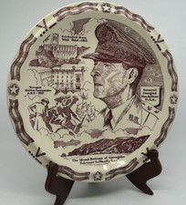 Vintage 1947-51 Vernon Kilns General Douglas MacArthur Commemorative Plate picture