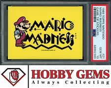MARIO MADNESS PSA 10 1989 Topps Nintendo Game-Tip Sticker #21 picture