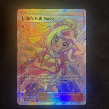 Pokemon TCG 2019 Sun & Moon Cosmic Eclipse Lillie's Full Force 230/236 GREAT picture