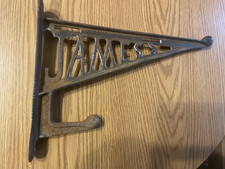 Antique JAMES Harness Hook Patented Cast Iron Fort Atkinson Wisconsin picture