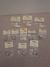 Vintage 1988 French Country Pre Painted Resin Crafting pieces picture