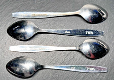 FOUR TWA TRANS WORLD AIRLINE SPOONS FLATWARE: FOUR DIFFERENT MANUFACTURERS picture