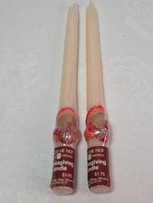 Thanksgiving Candles Set of 2 Turkey 10” Taper Candles New In Wrapping picture