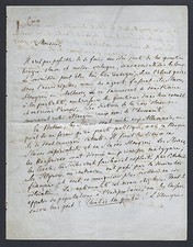 Ivan Golovin Imperial Russian Publicist Antique Signed Letter Tsar Political picture