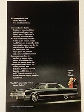 1965 Buick Electra 225 Print Ad 2 Door Changed The Look picture