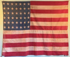 42 Star American Flag, dated from Nov 1889 - July 1890 (72