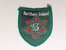 Northern Ireland Embroidered Patch NITB Northern Ireland Tourist Board (2 7/16