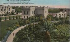 Postcard Kern and Tulare Counties Bldg Panama California Expo San Diego CA 1915 picture