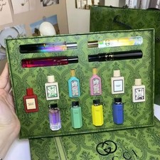 Gucci Miniature Perfume Set - 10 Mini Bottles + 4 Travel Spray Vials picture