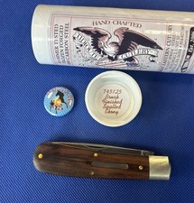 great eastern cutlery Gec Tidioute 745125 Brush Finished Spalted Ebony  picture