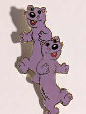 RARE Pip And Pop WDW Disney/Henson Bear in the Big Blue House PIN 2003 Purple picture