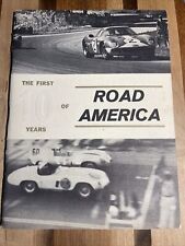 1965 Auto Racing Pictorial, The First Ten Years of Road America, Wisconsin  picture