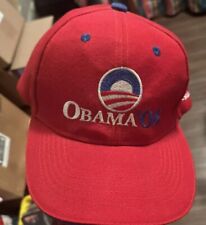 Obama 08 Red Hat For President  Presidential Run Campaign 2008 picture
