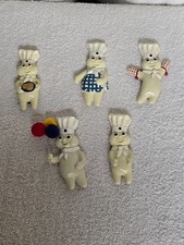 2003 Pillsbury Doughboy Poppin'Fresh 5 Kitchen Collection magnets (Not in box) picture