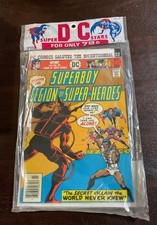 HTF 2-PACK SEALED 1976 Superboy Legion Of Super-Heroes #218 & Tarzan Family #64 picture