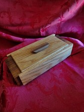 Handmade Oak and walnut keepsake box picture