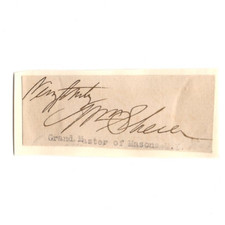 Charles M. Skinner (1852-1907) Signed Clip / Autographed Writer Myths & Legends picture
