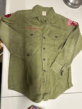 Vintage BSA Boy Scout Longsleeve Uniform Shirt Children's Size picture