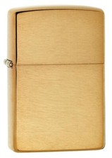 Zippo 168, Armor Lighter, Brushed Brass Finish picture