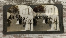 Jews Wailing Place Outer wall of the Temple Jerusalem Palestine Stereoview picture