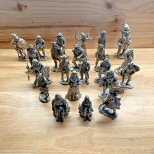 Vintage Viking Pewter Figurines Lot – Ampersand & Selendia – 1977–1996 picture
