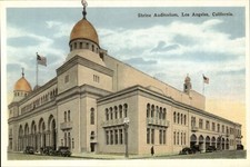 Shrine Auditorium Los Angeles CA Landmark Postcard  picture
