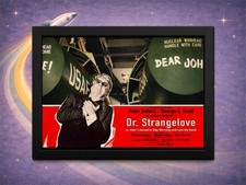 Framed Dr. Strangelove Lobby Card #2 – Bomb Bay Scene – Kubrick Classic picture