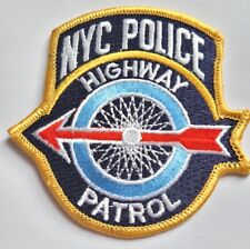 NYPD - NYC HIGHWAY PATROL Vintage Patch - NEW  picture