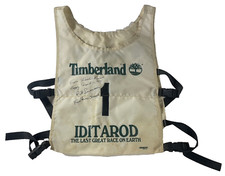 IDITAROD Race Worn Autographed 1991 BIB Rick Swenson 5x Champ picture