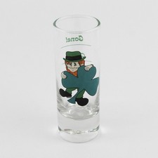 Vintage Papel Freelance St. Patrick's Day Leprechaun Shot Glass picture