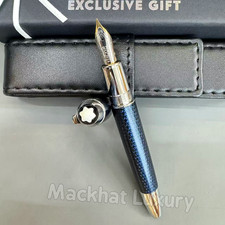 MONTBLANC Meisterstück Solitaire Blue Hour LeGrand Luxury Fountain Pen picture
