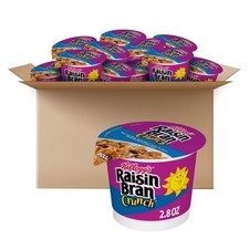 Kellogg's Raisin Bran Crunch Breakfast Cereal Cups, 2.8 Ounce (Pack of 12) picture