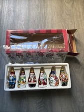 Vintage Bombay Christmas Ornaments - Blown Glass picture