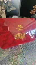 Villiger 1888 Gran Reserva Toro Red Lacquer Empty Wood Cigar Box  Beauty picture